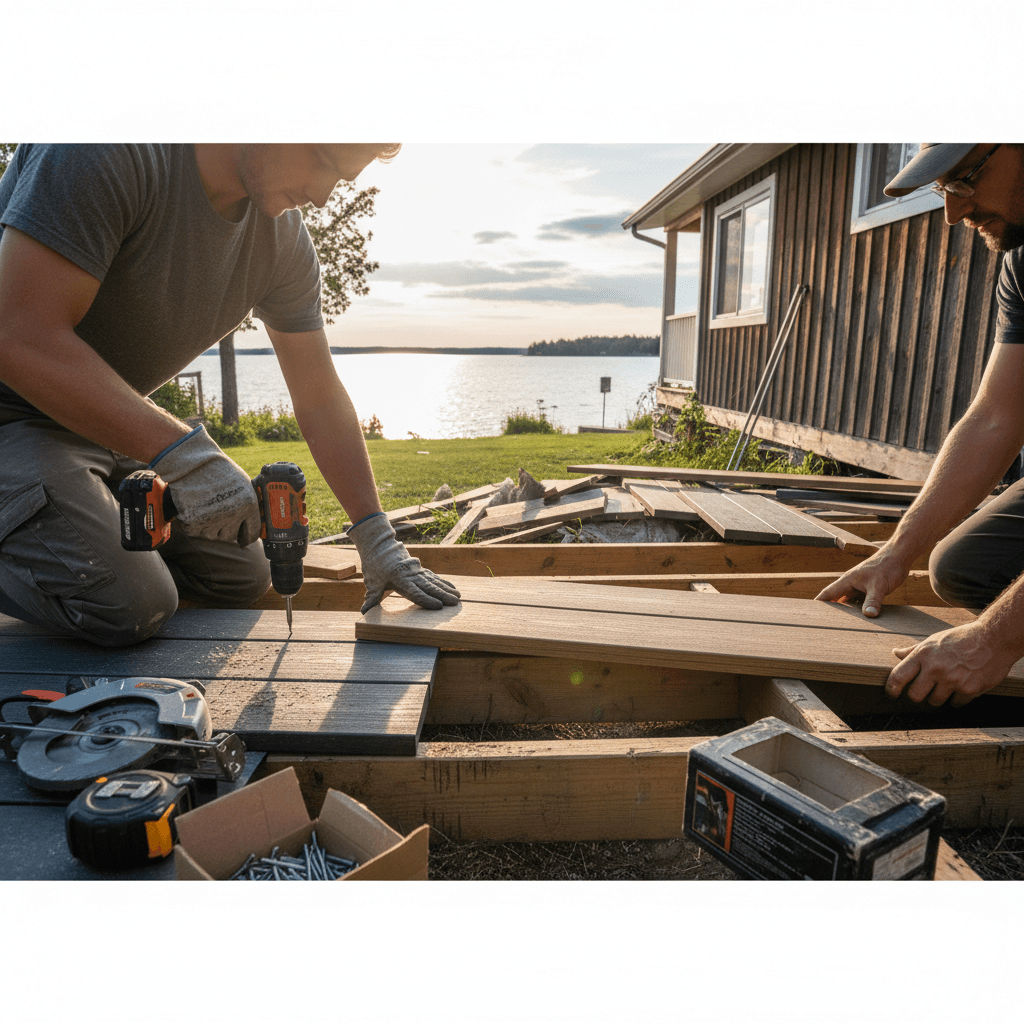 Deck Boards & Decking Materials services in Georgina — licensed deck near me