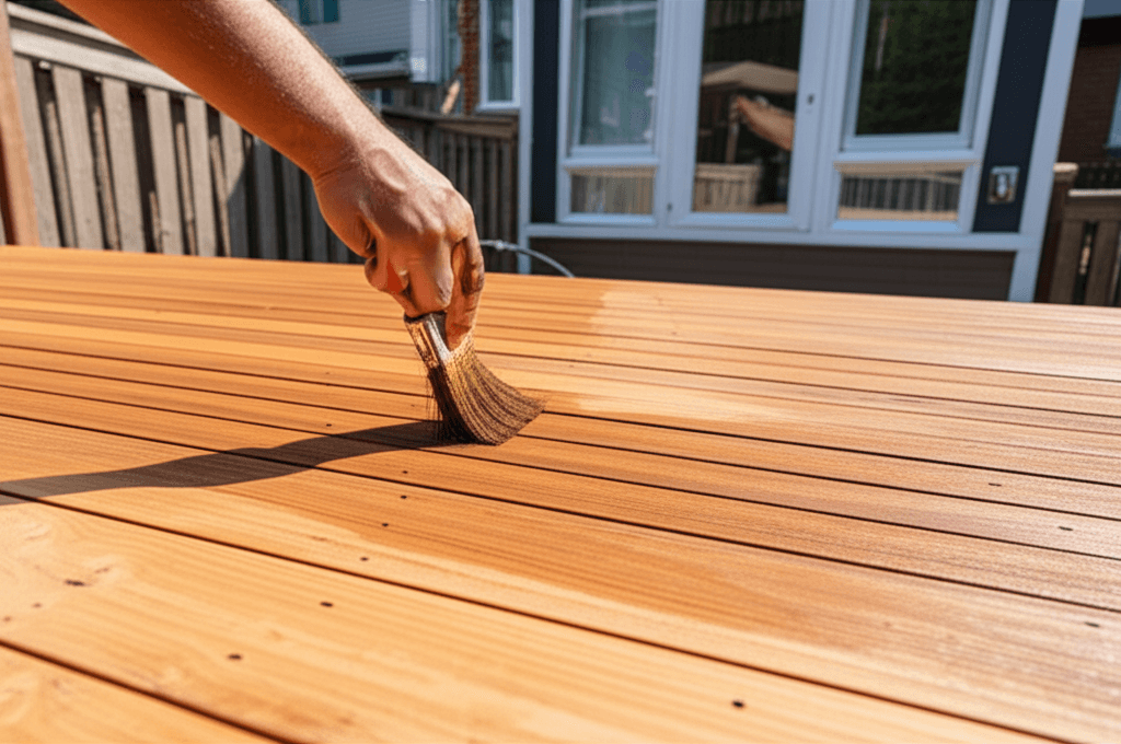Deck Staining & Finishing services in Markham — licensed deck staining near me