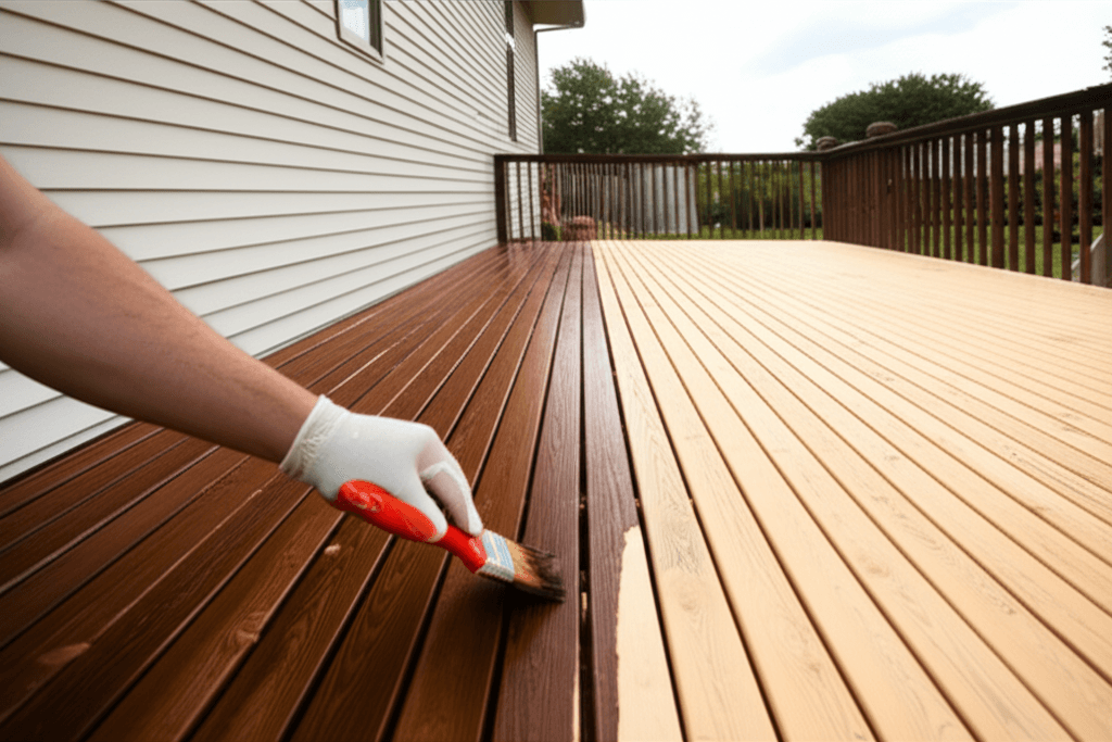 Deck Staining & Finishing services in Uxbridge — licensed deck staining near me