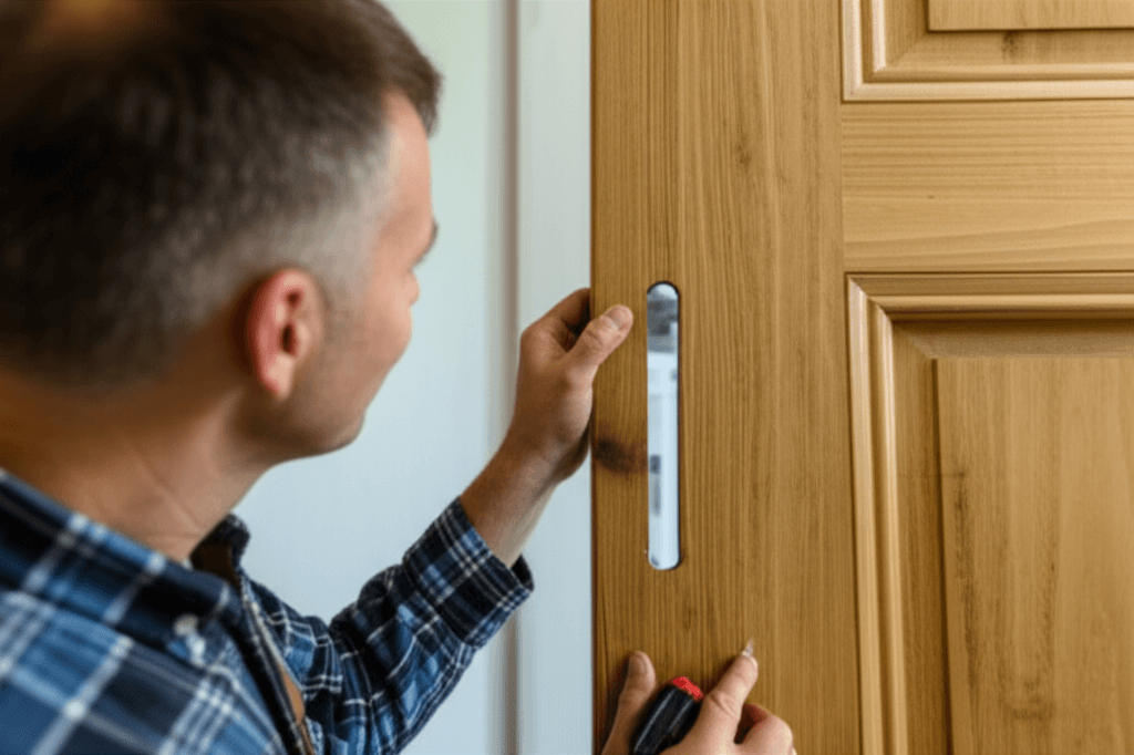 Professional door frame repair project by RenoHouse in Clarington — quality workmanship