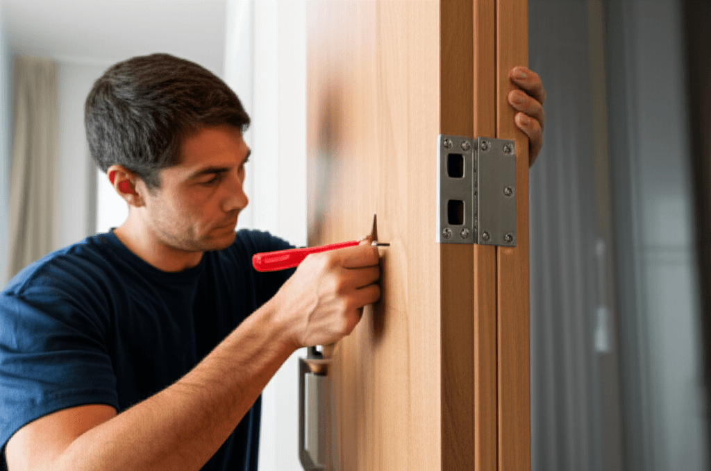 Professional door frame repair project by RenoHouse in Markham — quality workmanship