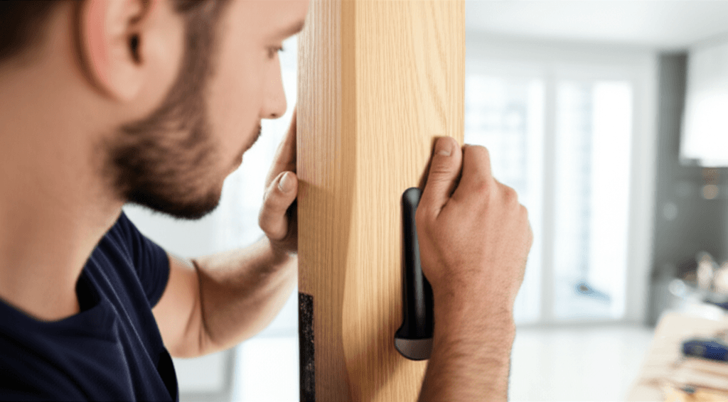 Professional door frame repair project by RenoHouse in Pickering — quality workmanship