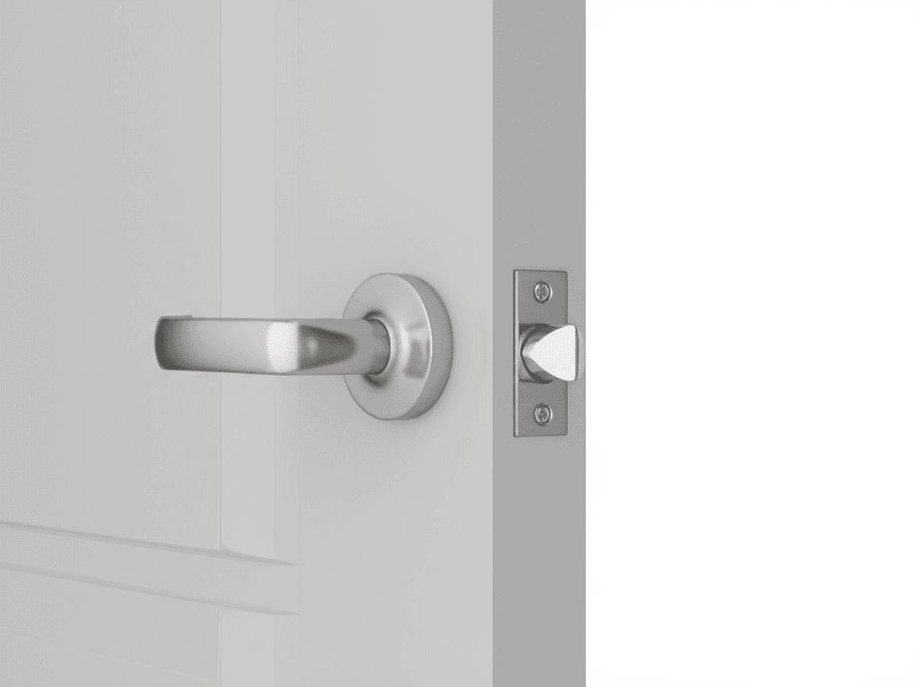 Professional door hardware installation project by RenoHouse in Ajax — exterior doors