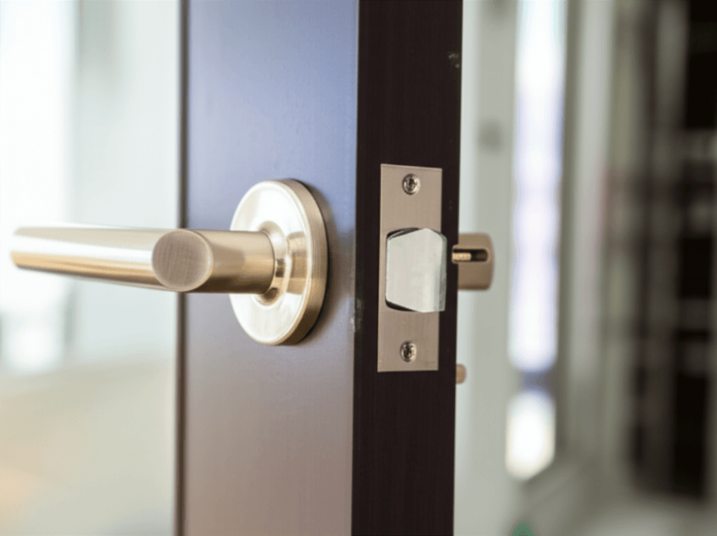 Professional door hardware installation project by RenoHouse in East Gwillimbury — exterior doors