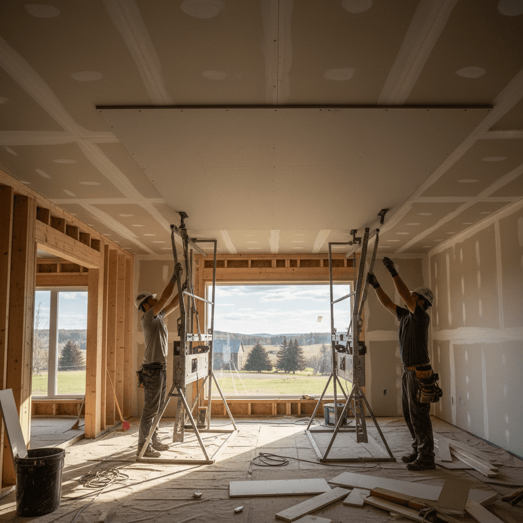 Drywall Ceiling Repair services in Brock — licensed drywall ceiling repair near me