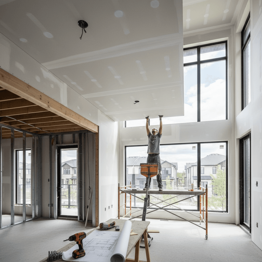 Drywall Ceiling Repair services in Markham — licensed drywall ceiling repair near me