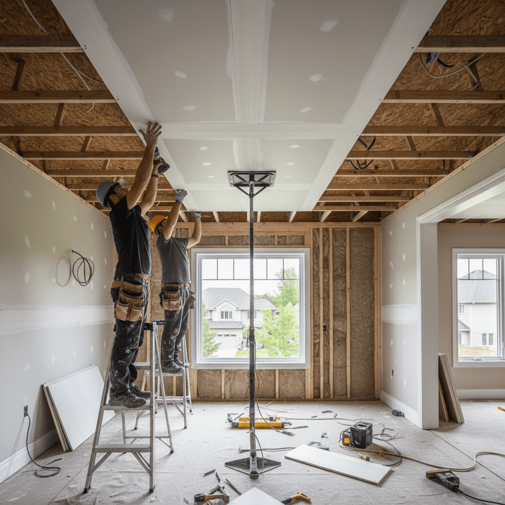 Drywall Ceiling Repair services in Stouffville — licensed drywall ceiling repair near me