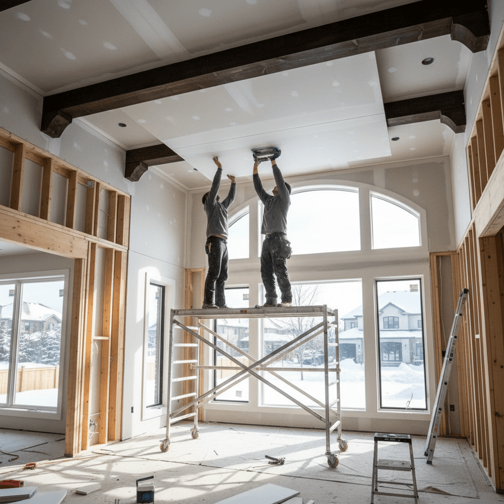 Drywall Ceiling Repair services in Vaughan — licensed drywall ceiling repair near me