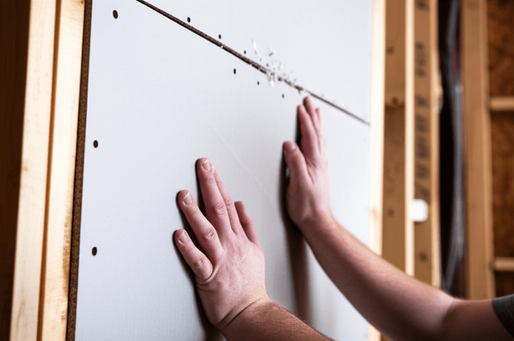 Professional drywall installation project by RenoHouse in Caledon — drywall repair near me