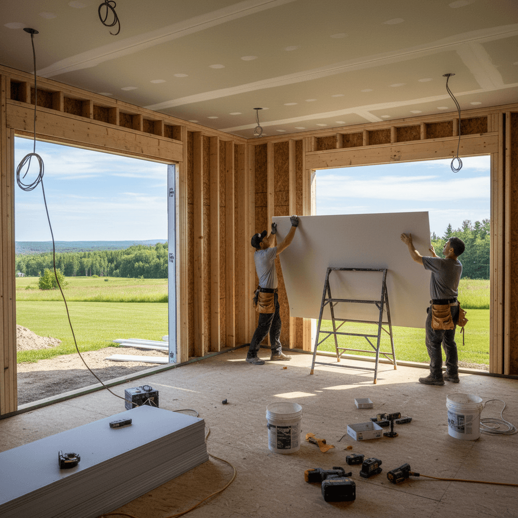 Drywall Installation services in Clarington — licensed drywall repair near me