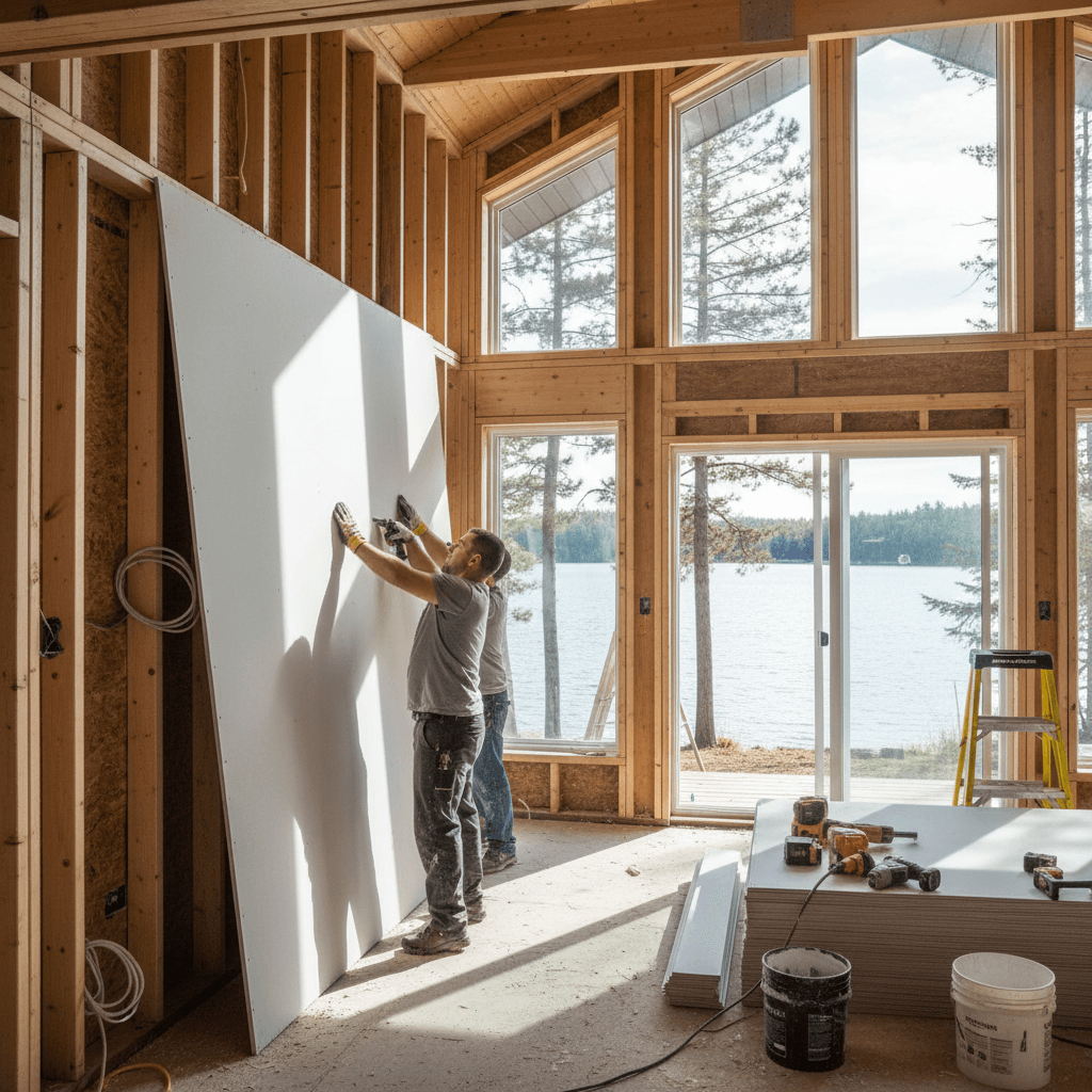 Drywall Installation services in Georgina — licensed drywall repair near me