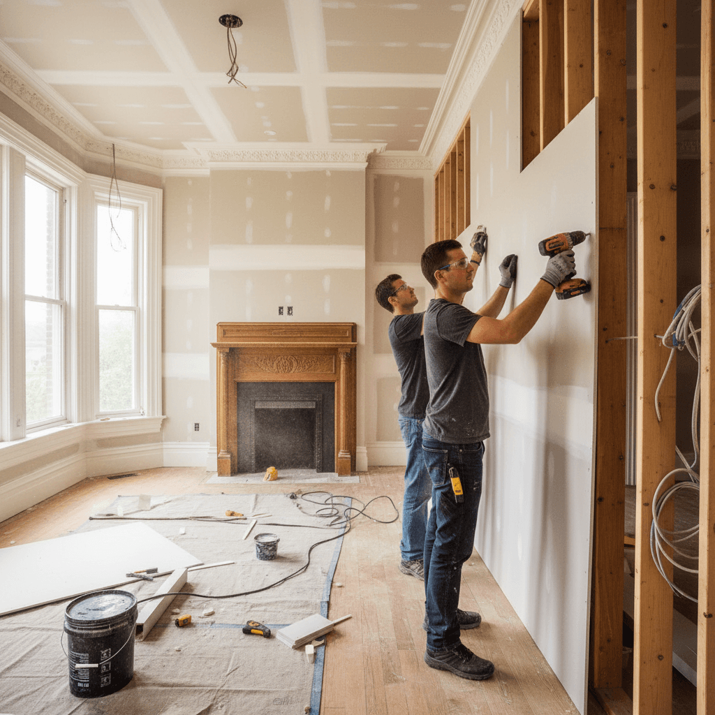 Drywall Installation services in Oshawa — licensed drywall repair near me