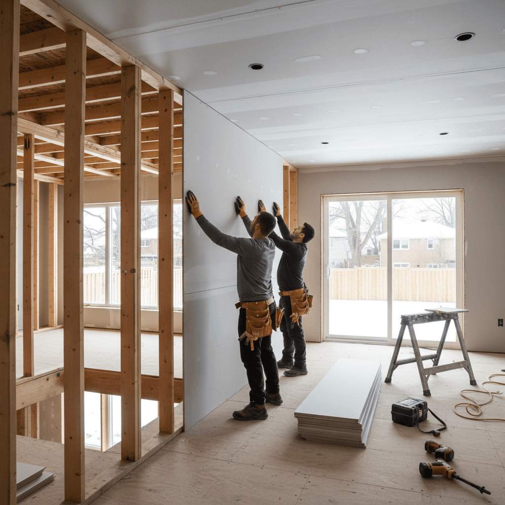 Drywall Installation services in Scarborough — licensed drywall repair near me