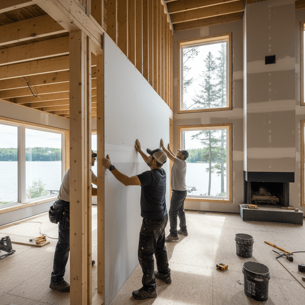 Drywall Installation services in Scugog — licensed drywall repair near me