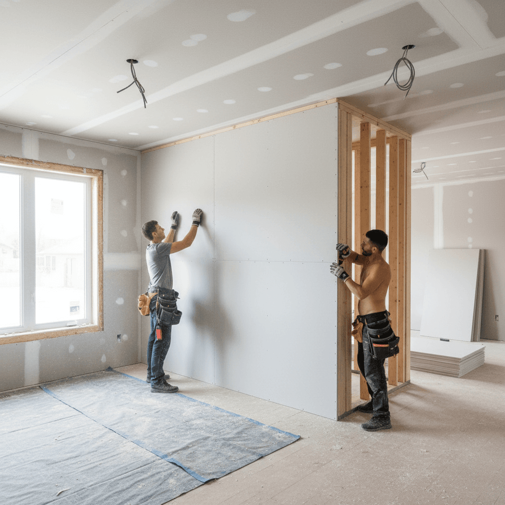 Drywall Installation services in Stouffville — licensed drywall repair near me
