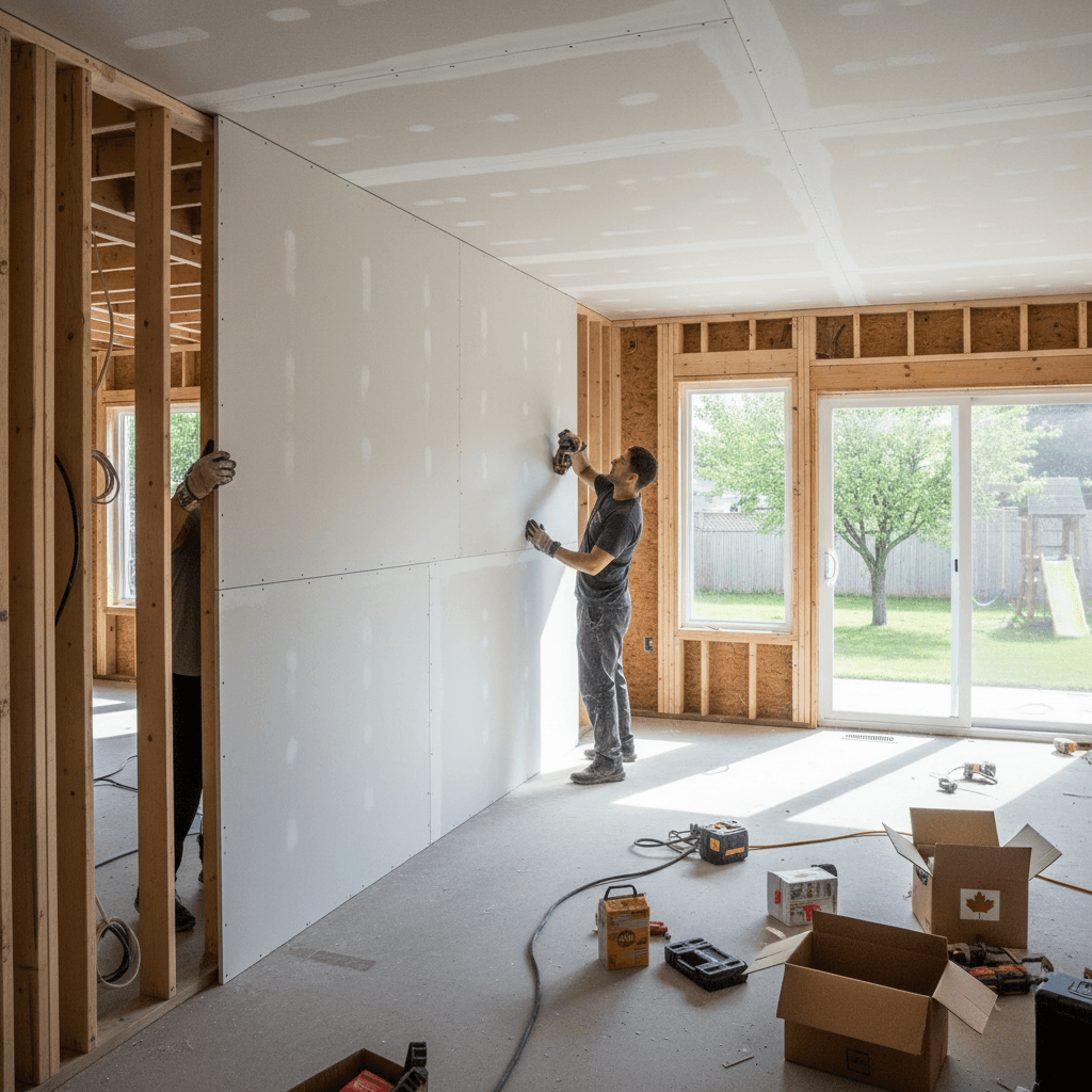 Drywall Installation services in Whitby — licensed drywall repair near me