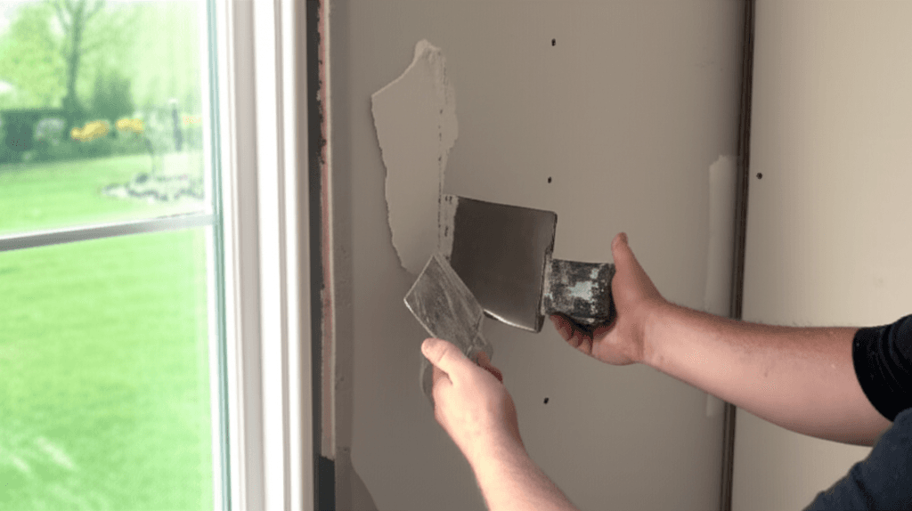 Professional drywall repair project by RenoHouse in Clarington — drywall repair mississauga