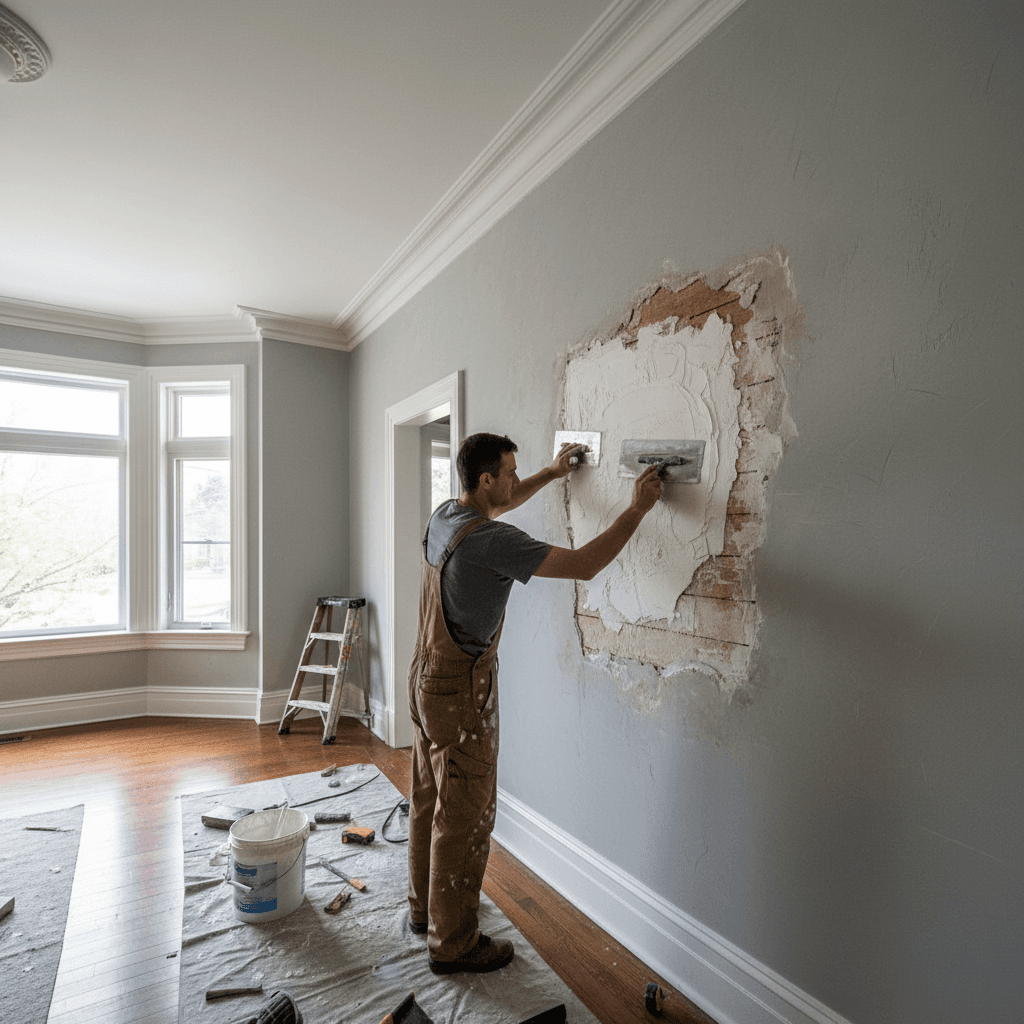 Drywall Repair services in Oshawa — licensed drywall repair near me near me