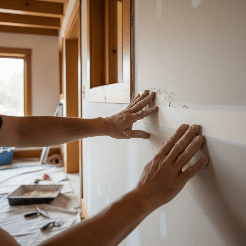 Professional drywall taping & finishing project by RenoHouse in Aurora — quality workmanship