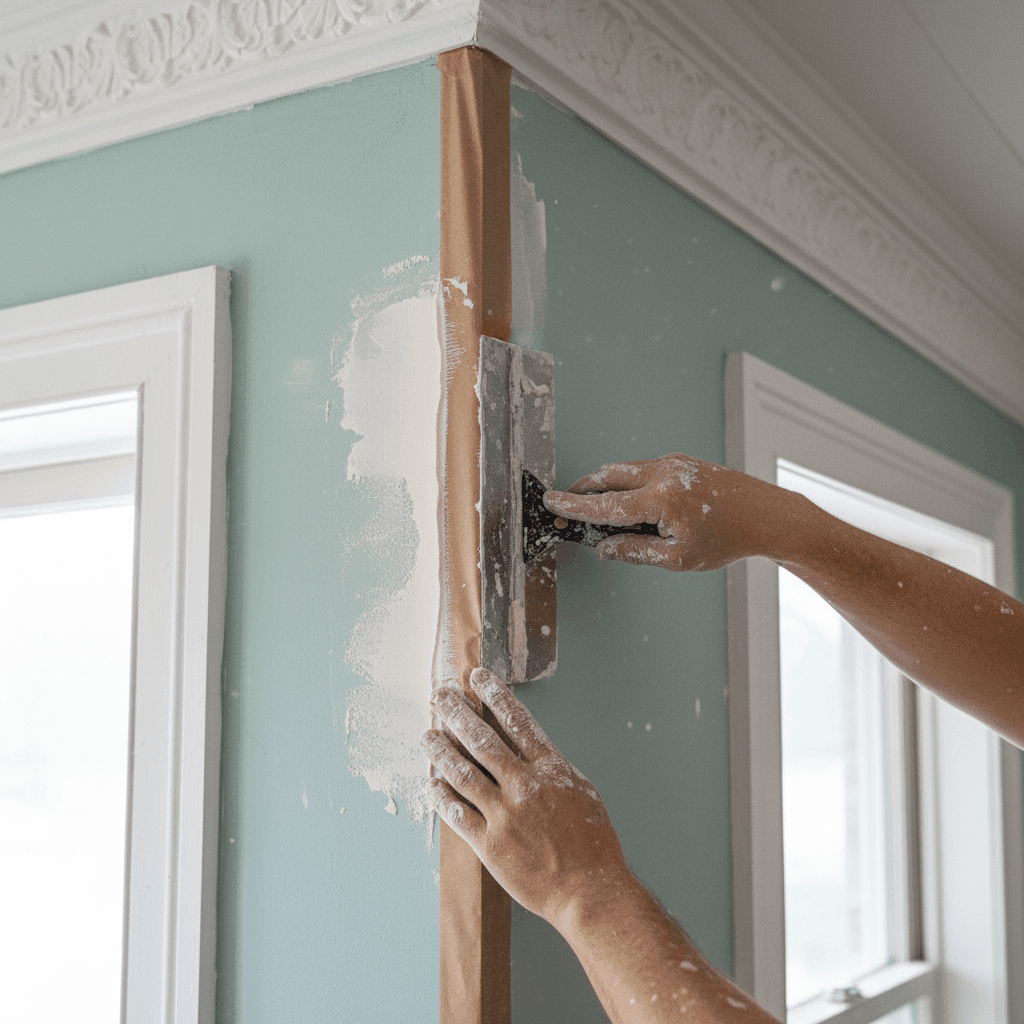 Professional drywall taping & finishing project by RenoHouse in Oshawa — quality workmanship