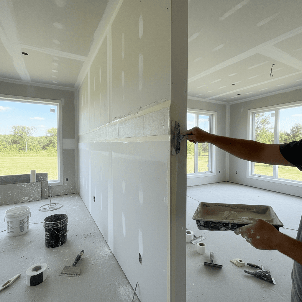 Drywall Taping & Finishing services in King City — licensed drywall taper near me