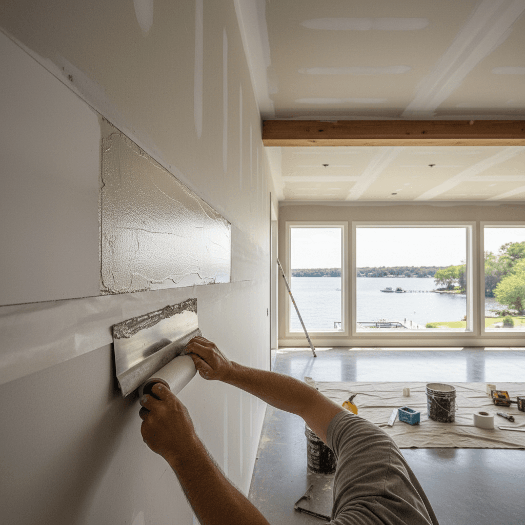 Drywall Taping & Finishing services in Oakville — licensed drywall taper near me