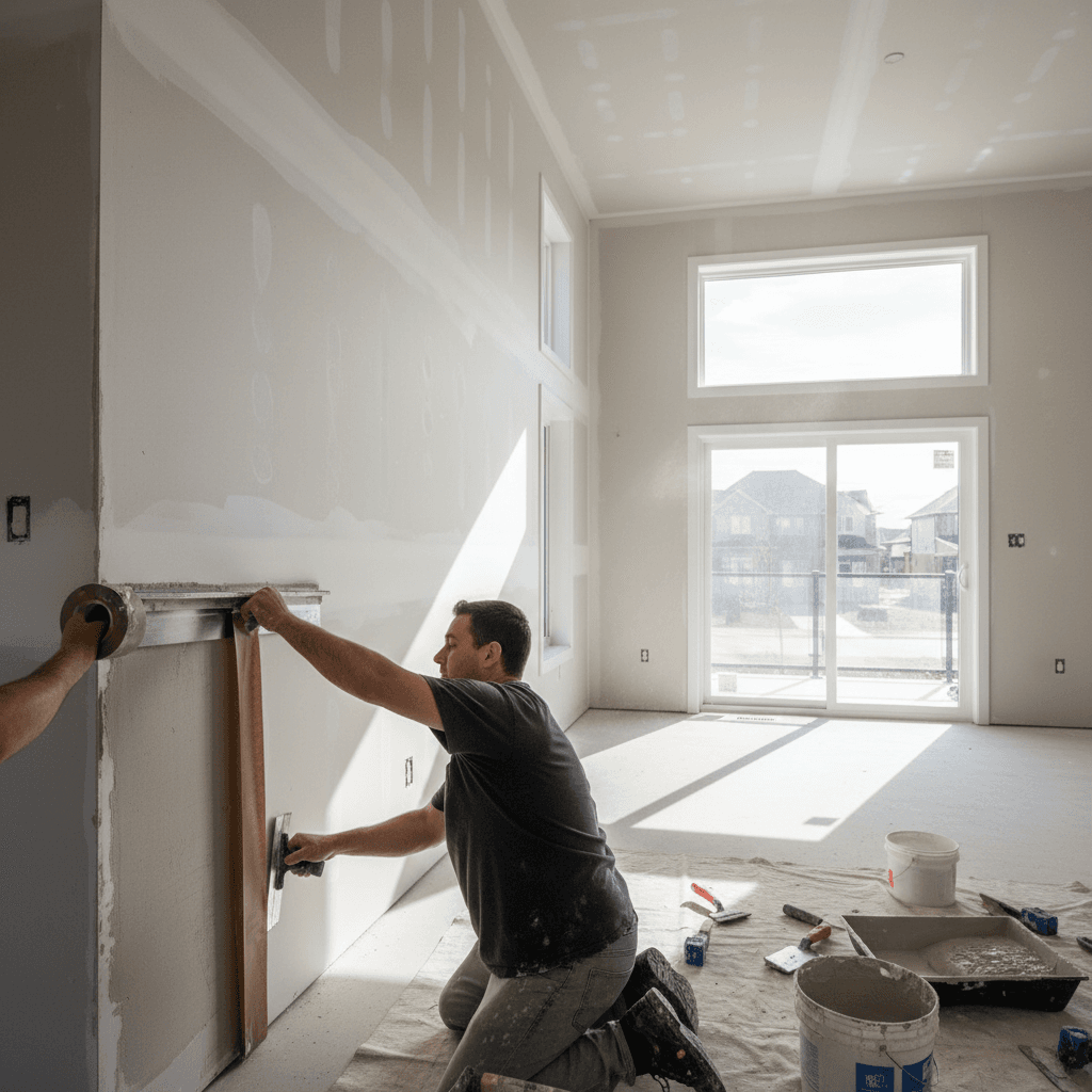 Drywall Taping & Finishing services in Pickering — licensed drywall taper near me