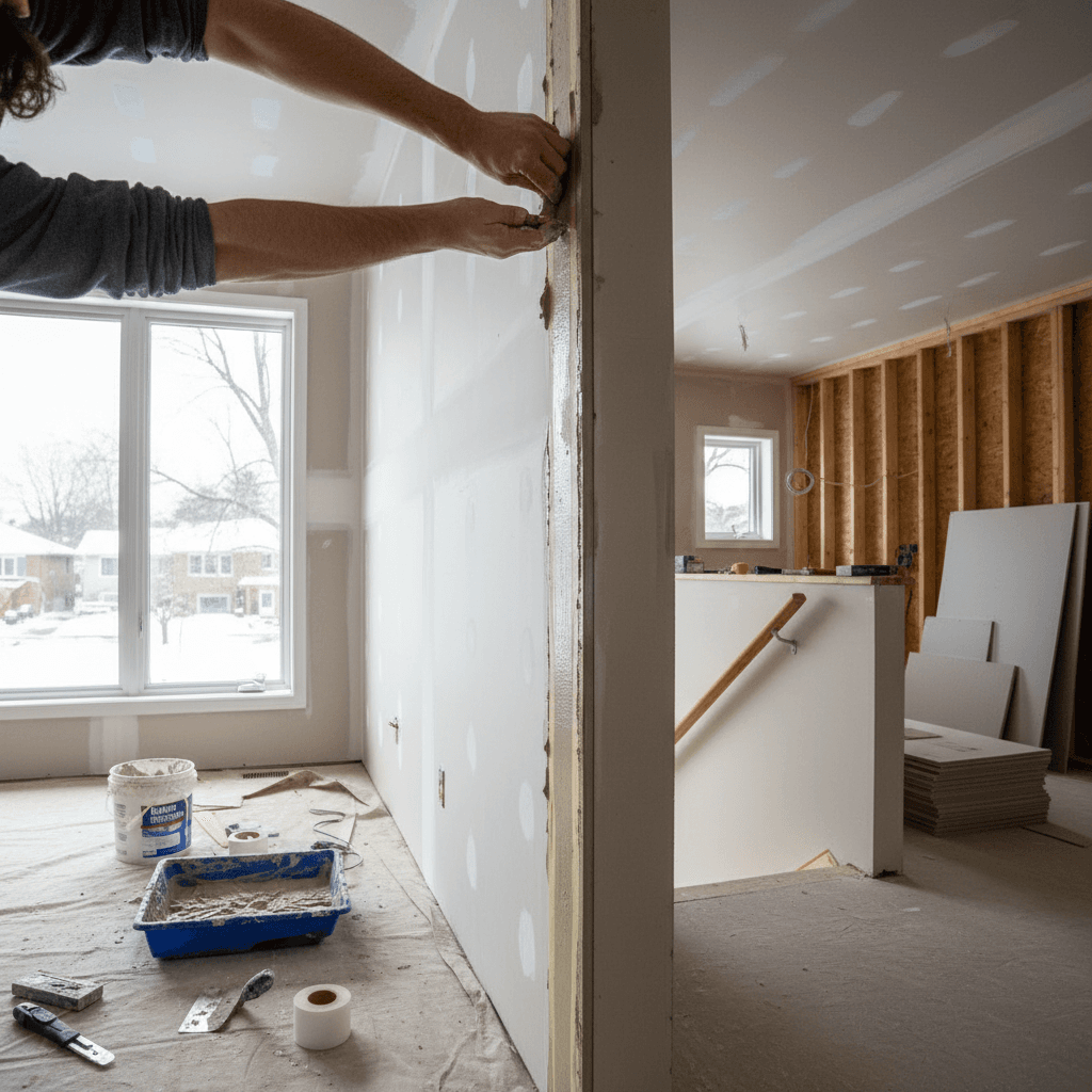 Drywall Taping & Finishing services in Scarborough — licensed drywall taper near me