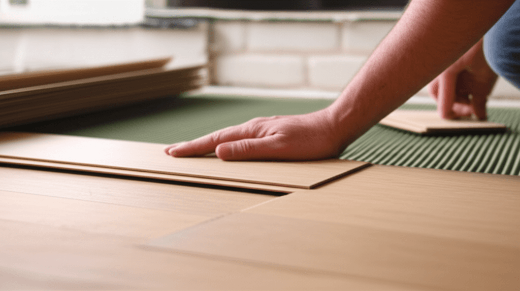 Professional engineered hardwood installation project by RenoHouse in Milton — quality workmanship