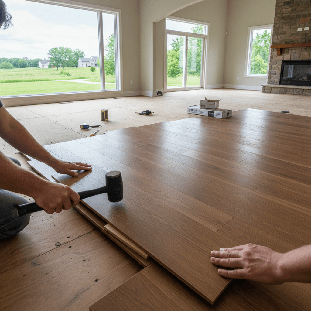 Engineered Hardwood Installation services in Clarington — licensed engineered hardwood flooring near me