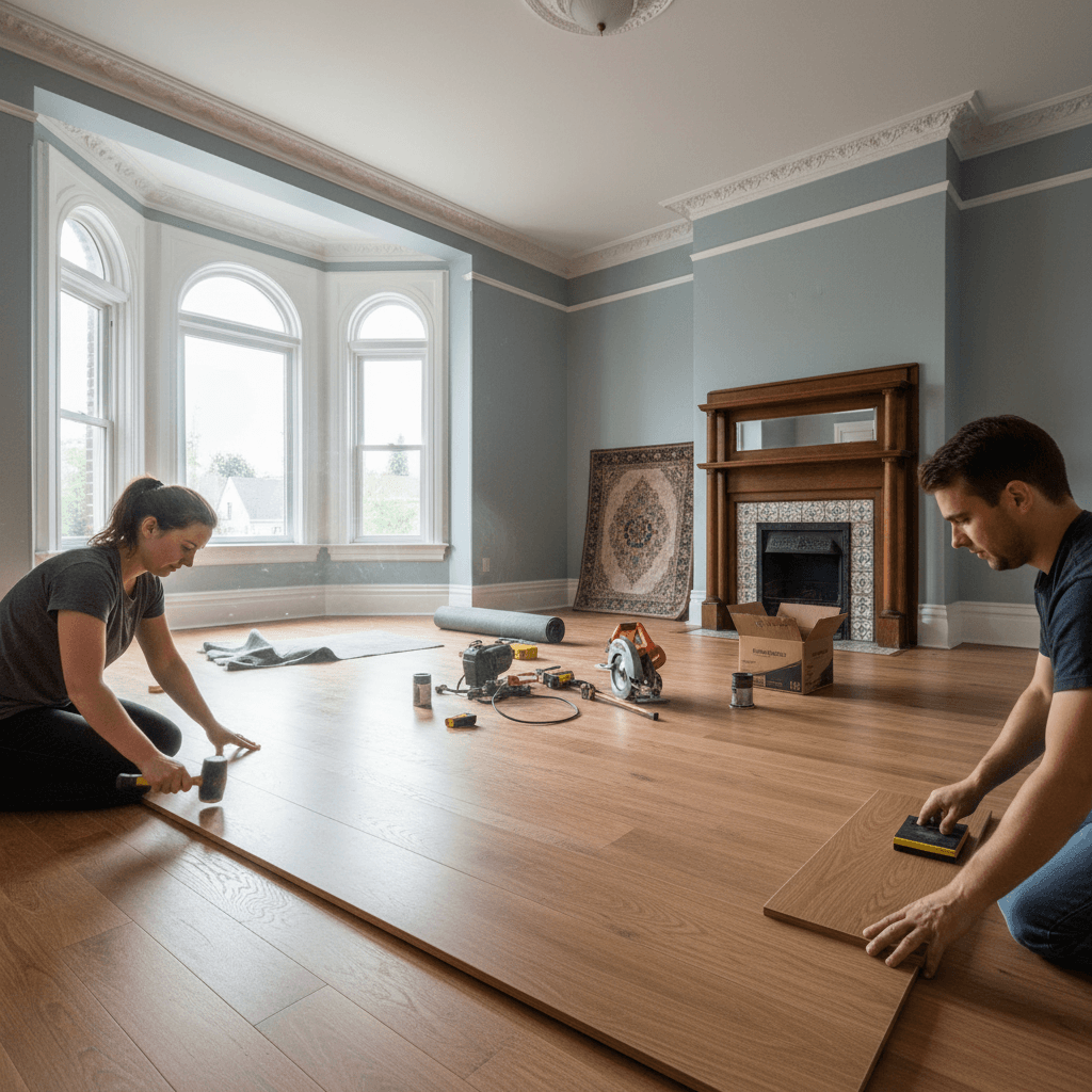Engineered Hardwood Installation services in Oshawa — licensed engineered hardwood flooring near me