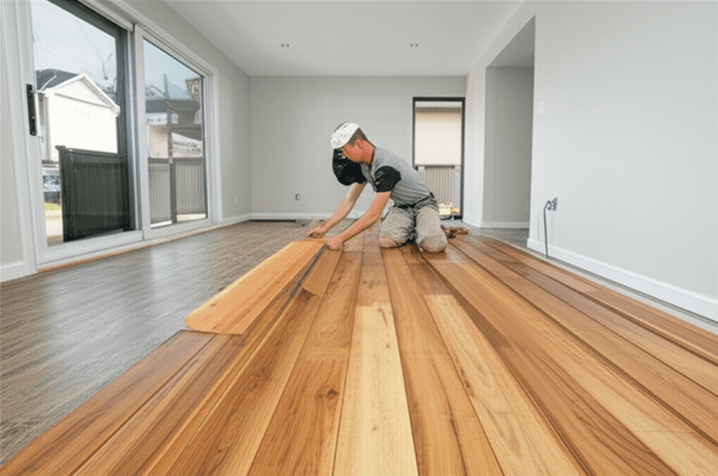 Engineered Hardwood Installation services in Scarborough — licensed engineered hardwood flooring near me