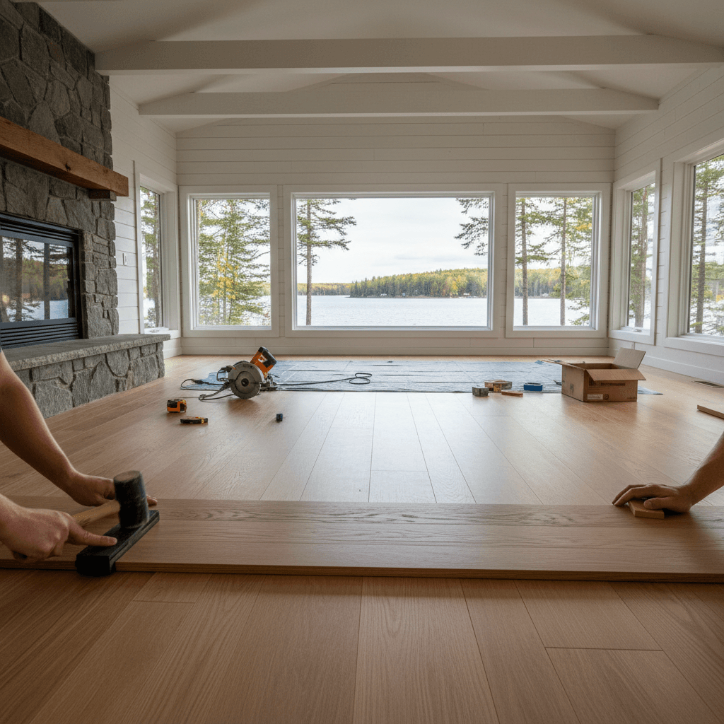 Engineered Hardwood Installation services in Scugog — licensed engineered hardwood flooring near me