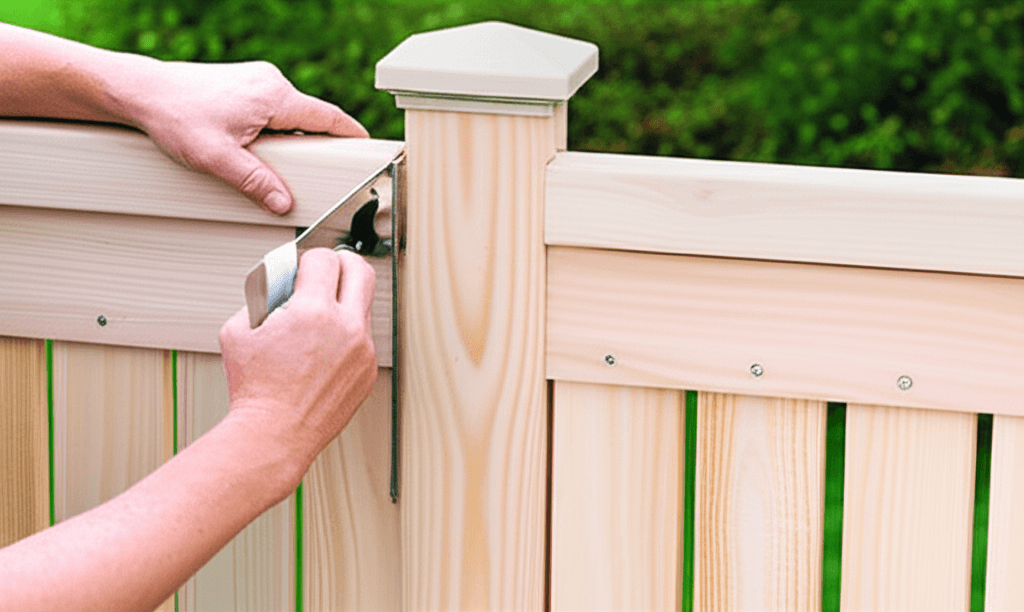 Professional fence gate installation & repair project by RenoHouse in Mississauga — deck boards
