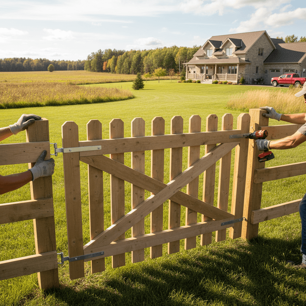 Fence Gate Installation & Repair services in Clarington — licensed deck near me