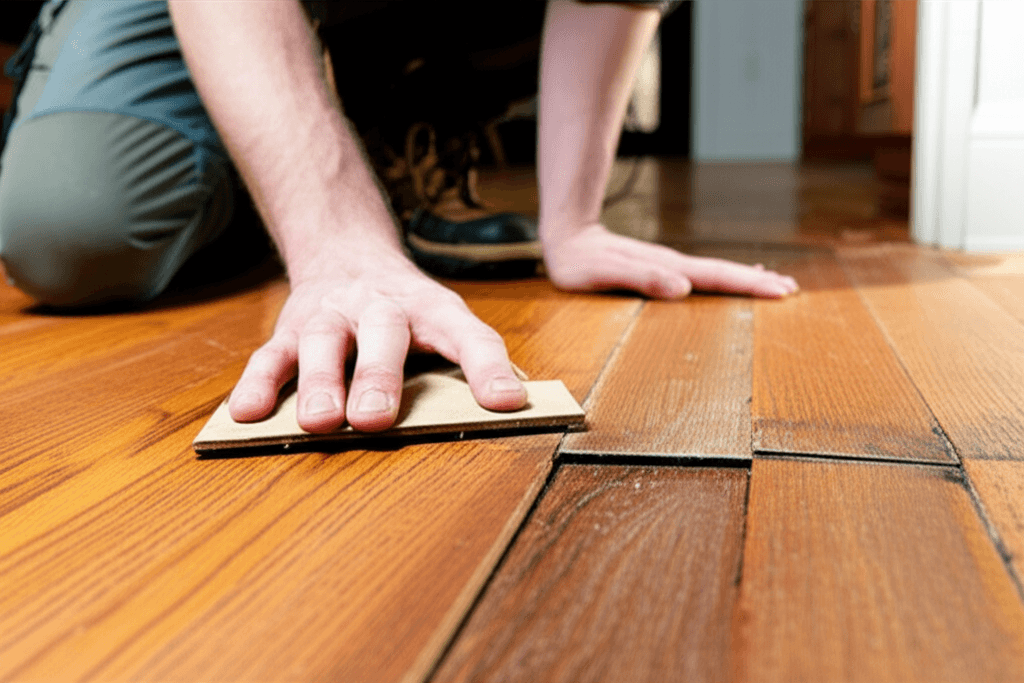 Professional floor repair services project by RenoHouse in Brock — floor repair kit