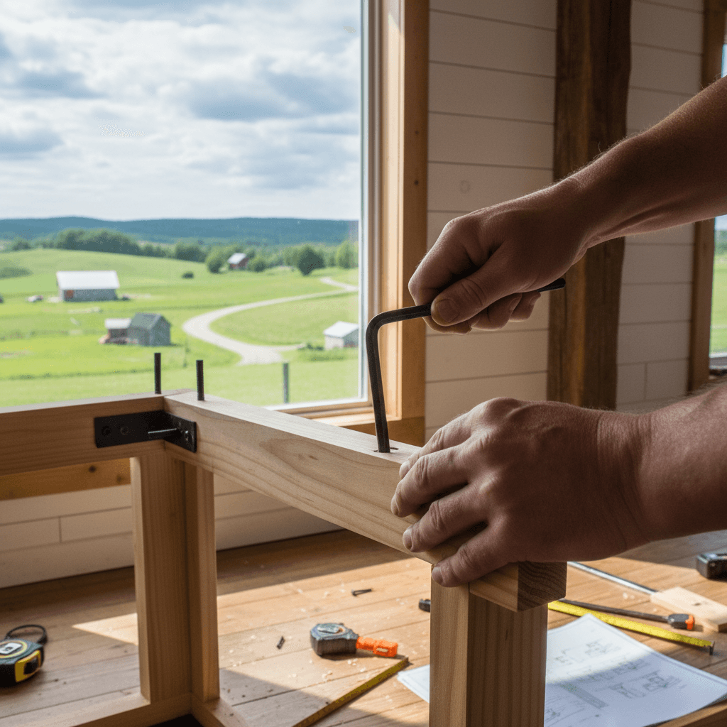 Professional furniture assembly project by RenoHouse in Brock — furniture assembly service near me