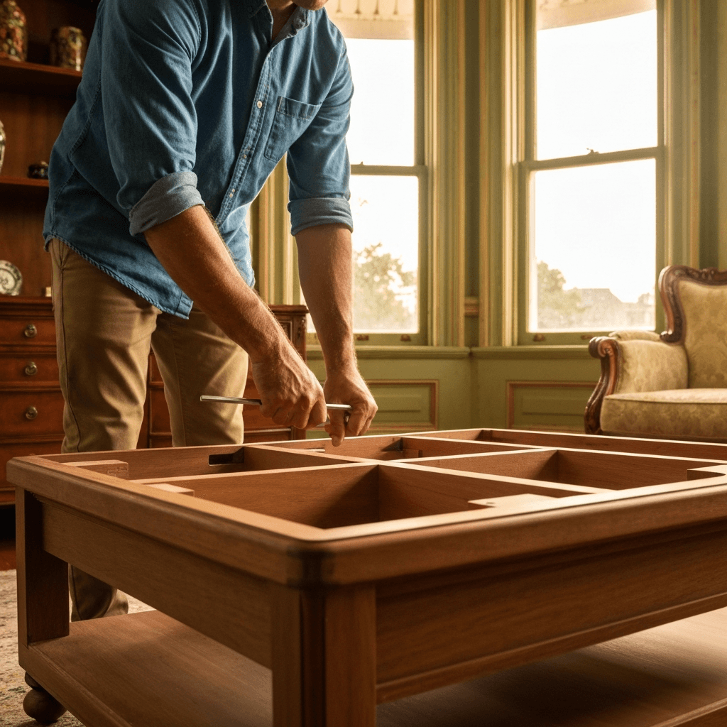 Professional furniture assembly project by RenoHouse in Burlington — furniture assembly service near me