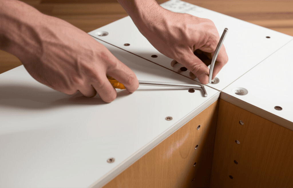 Professional furniture assembly project by RenoHouse in Mississauga — furniture assembly service near me