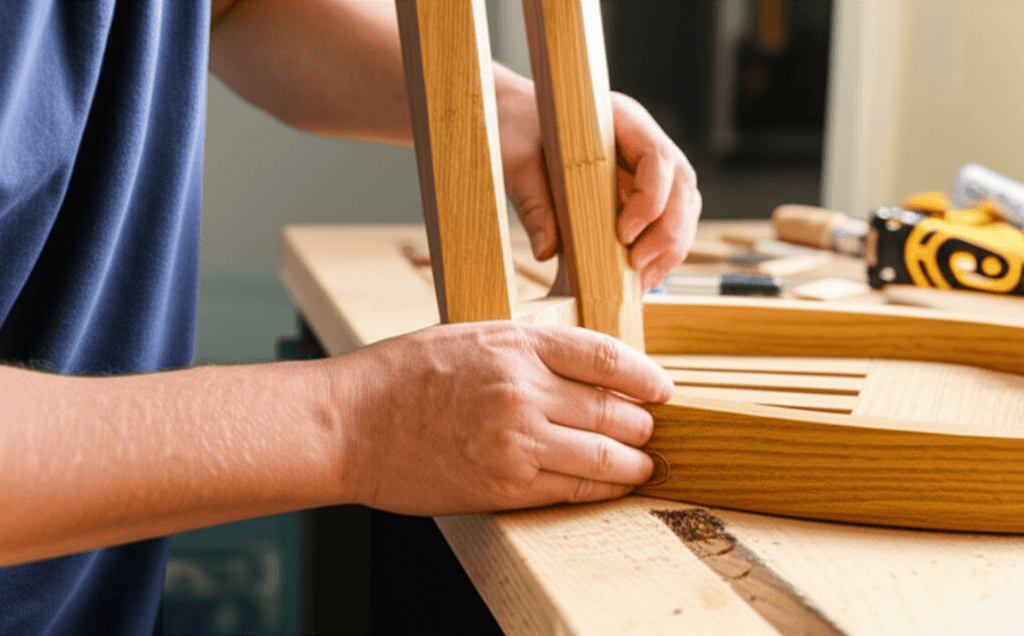 Professional furniture repair project by RenoHouse in Ajax — quality workmanship