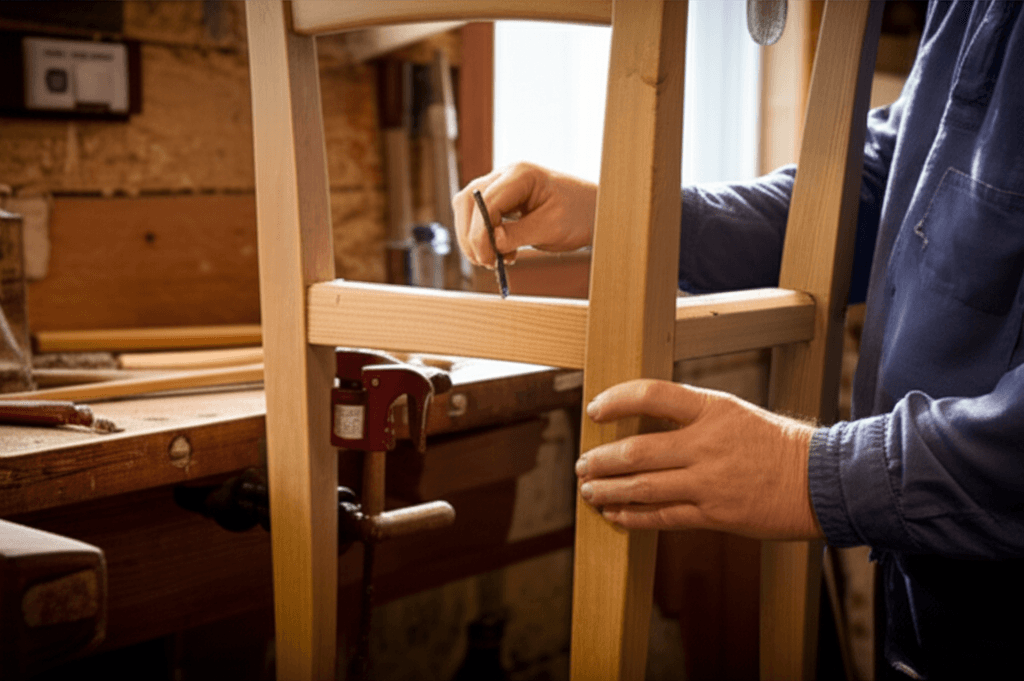 Professional furniture repair project by RenoHouse in Brock — quality workmanship