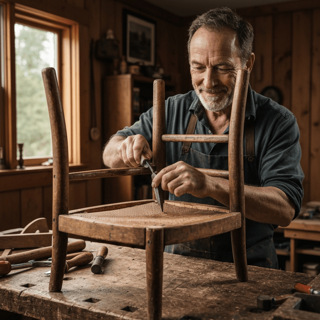 Professional furniture repair project by RenoHouse in Georgetown — quality workmanship