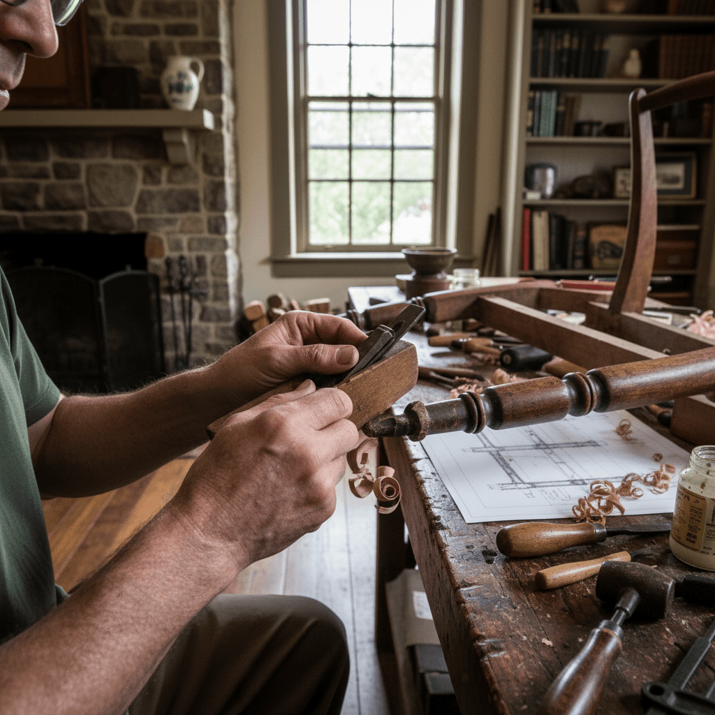 Professional furniture repair project by RenoHouse in Newmarket — quality workmanship