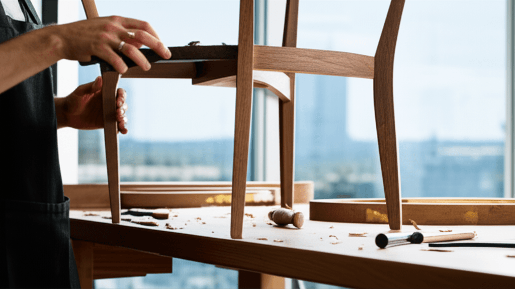 Professional furniture repair project by RenoHouse in North York — quality workmanship