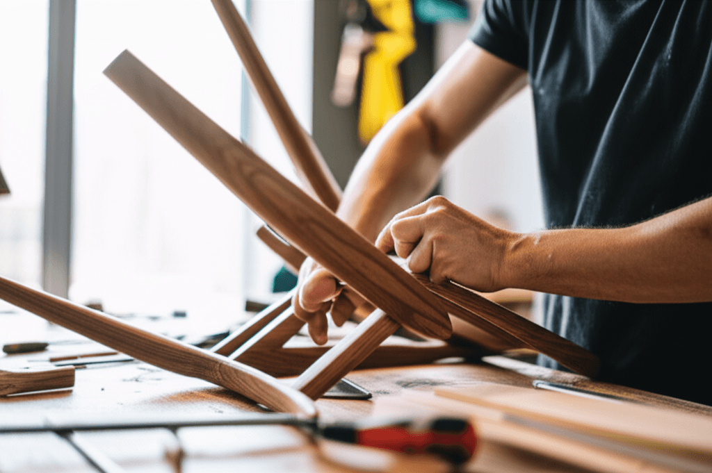 Professional furniture repair project by RenoHouse in Pickering — quality workmanship