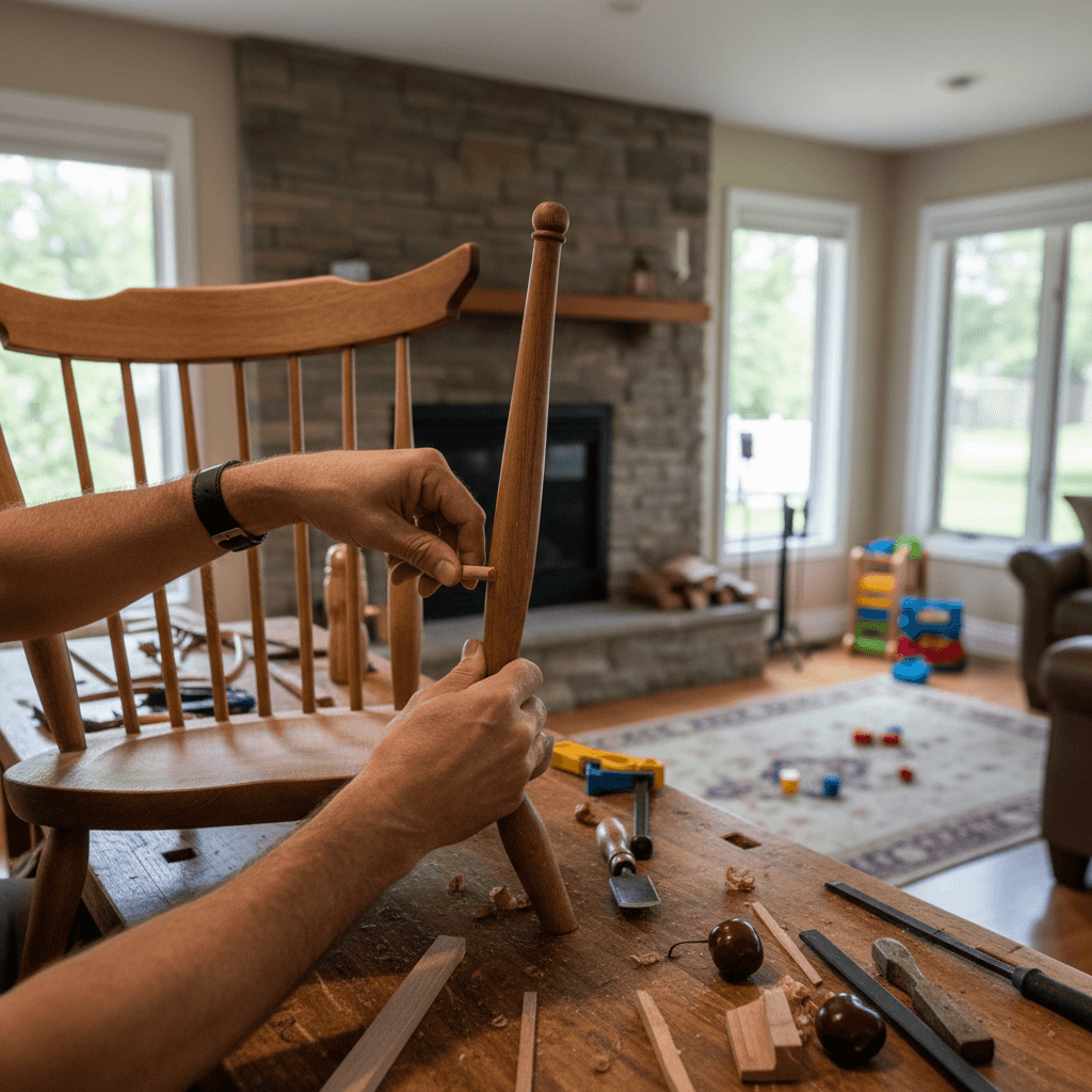 Professional furniture repair project by RenoHouse in Whitby — quality workmanship
