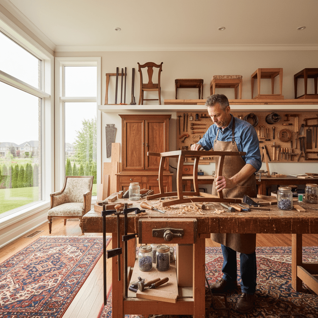 Furniture Repair services in Richmond Hill — licensed furniture restoration near me near me