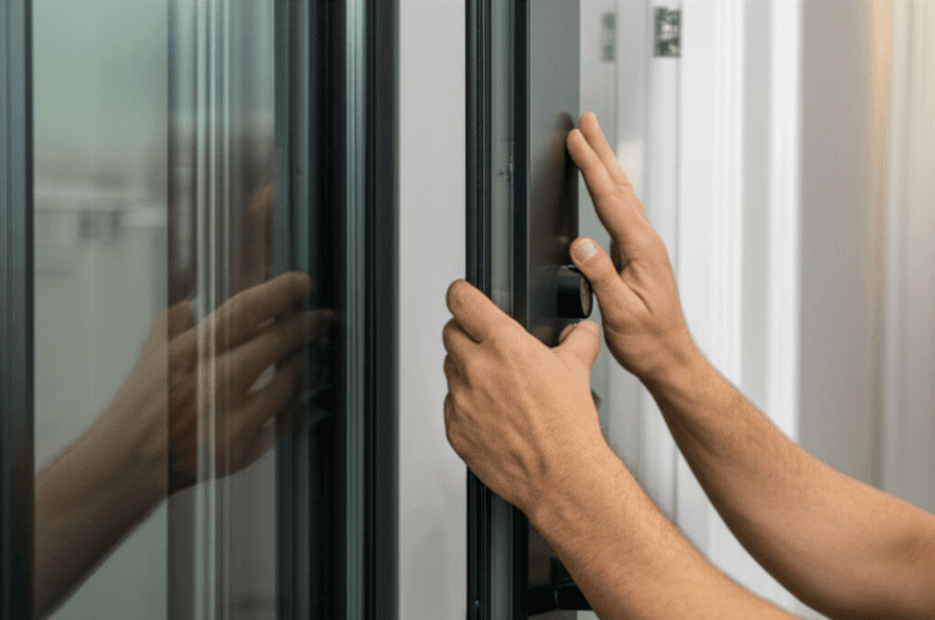 Professional glass door installation & repair project by RenoHouse in Richmond Hill — exterior doors