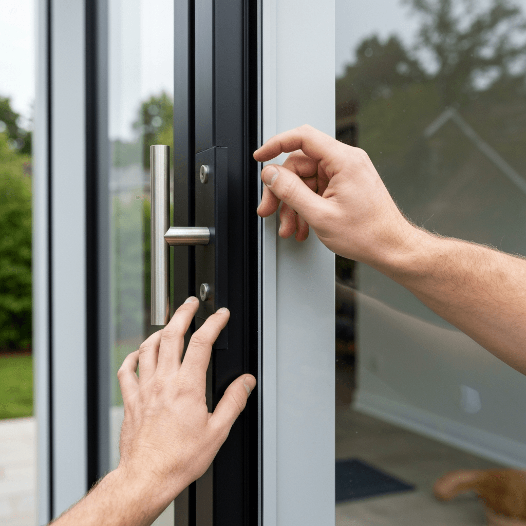 Professional glass door installation & repair project by RenoHouse in Scarborough — exterior doors