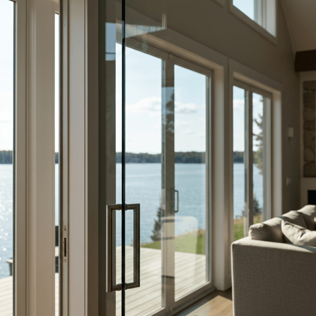 Professional glass door installation & repair project by RenoHouse in Scugog — exterior doors